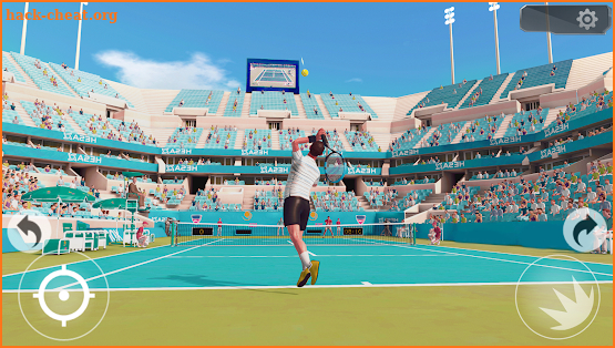 Finger Flicker- Tennis Game screenshot