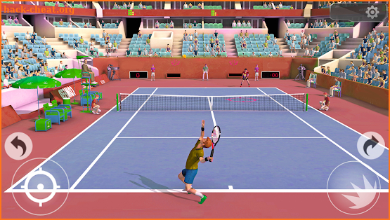 Finger Flicker- Tennis Game screenshot