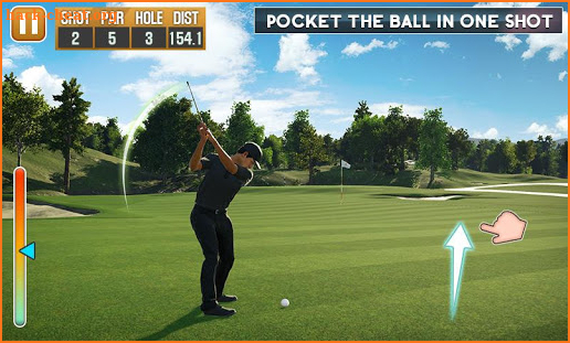 Finger Golf Match 3D screenshot