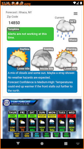 Finger Lakes Weather screenshot