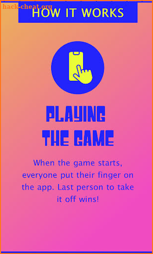 Finger on the app Tricks screenshot