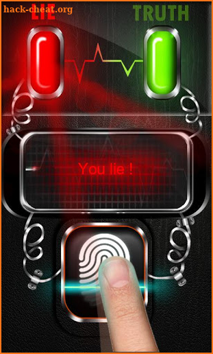 Finger Scan Lie Detector Prank screenshot