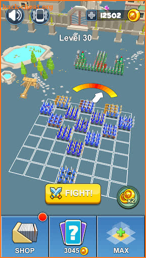 Finger Wars- Tap and Merge your troops! screenshot