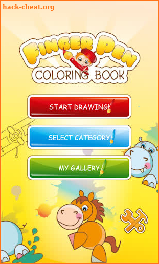 FingerPen 500+ coloring books for toddlers screenshot
