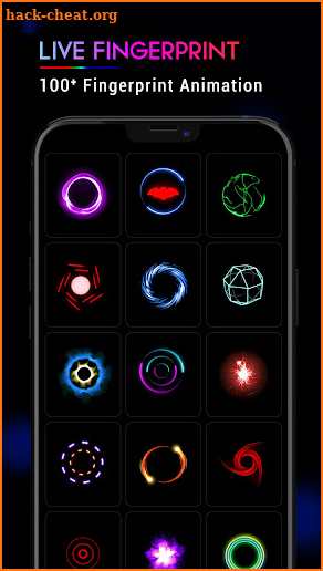 Fingerprint Live Animation App screenshot