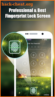Fingerprint Lock Screen Prank screenshot