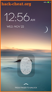 Fingerprint LockScreen Prank screenshot