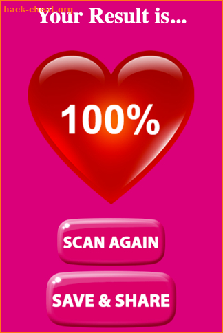 Fingerprint Love Test Online The Love Scanner Apps screenshot