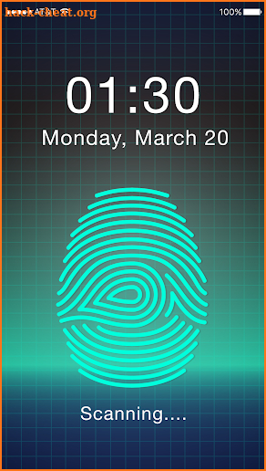 Fingerprint Password screenshot