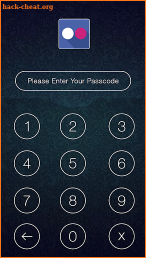 Fingerprint Password screenshot