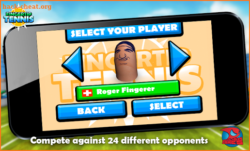 Fingertip Tennis screenshot