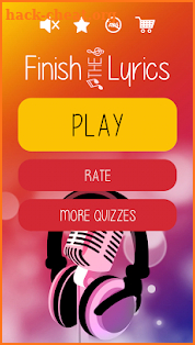 Finish The Lyrics - Free Music Quiz App screenshot