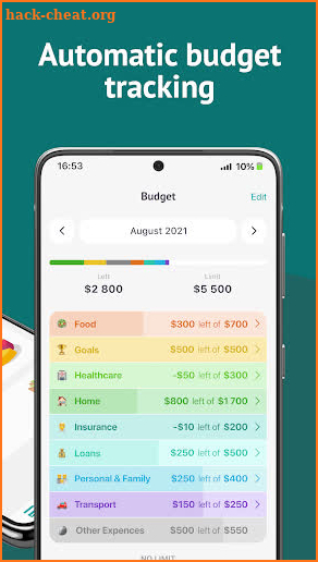 Finmatex: Budgeting & savings screenshot