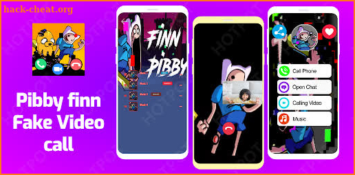 Finn Pibby FNF Fake Video Call screenshot
