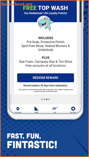 Fins Car Wash – Loyalty & Rewards Program by AAA screenshot