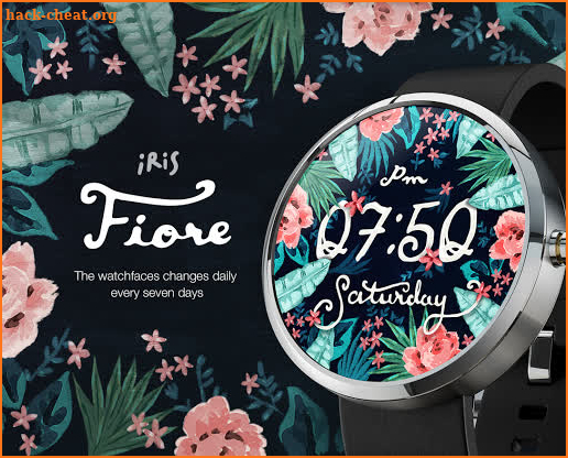Fiore watchface by Iris screenshot