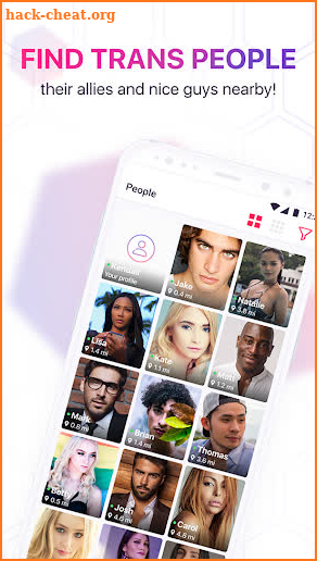 Fiori: Trans People Dating screenshot