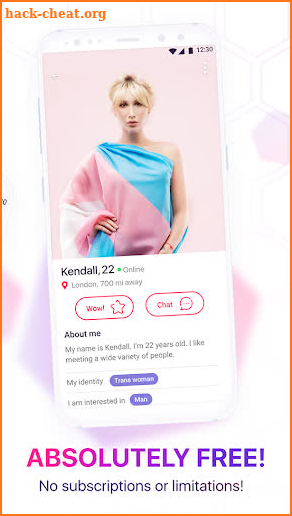 Fiori: Trans People Dating screenshot