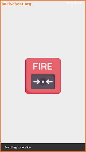 Fire alarm screenshot