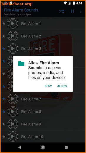 Fire Alarm Sounds ~ Sboard.pro screenshot