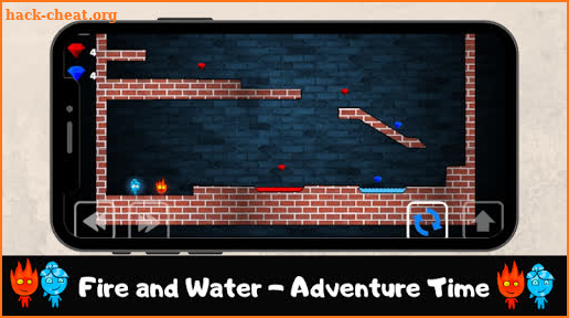 Fire and Water - Adventure Time screenshot