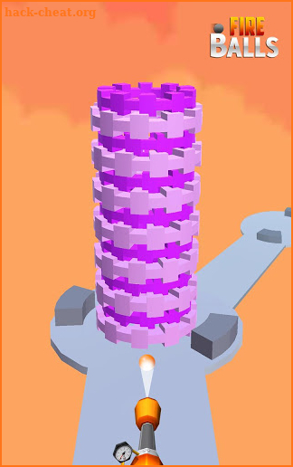 Fire Balls 3D : Stack Tower Shooter screenshot