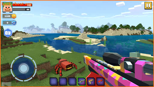 Fire Craft: 3D Pixel World screenshot