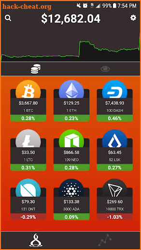 Fire - Crypto Portfolio screenshot
