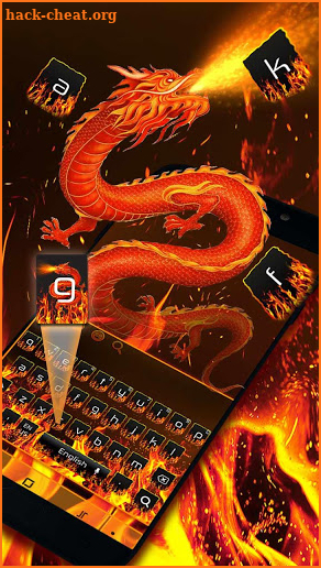 Fire Dragon Keyboard screenshot