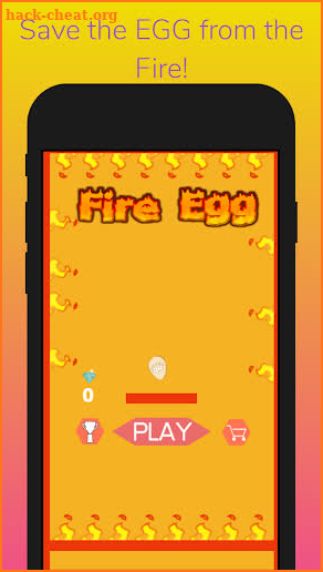Fire Egg : Bounce screenshot