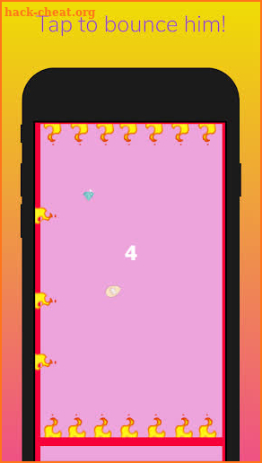 Fire Egg : Bounce screenshot