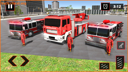 Fire Engine City Rescue: Firefighter Truck Games screenshot
