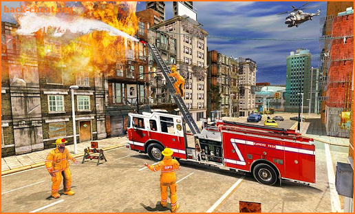 Fire Engine Truck Driving : Emergency Response screenshot
