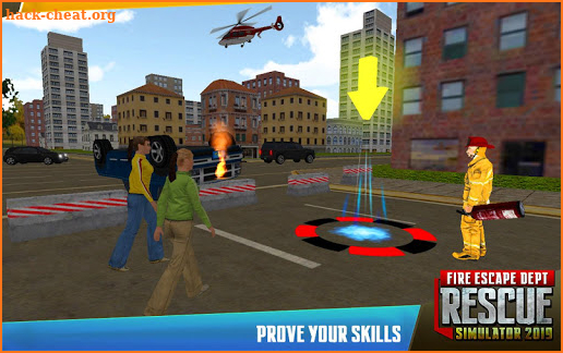 Fire Escape: Fire Department Rescue Simulator 2019 screenshot