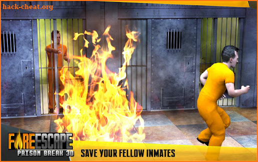 Fire Escape Prison Break 3D screenshot