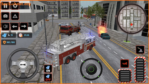 Fire Fighting Truck Simulator screenshot