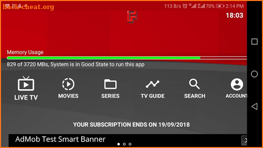 Fire Free TV screenshot