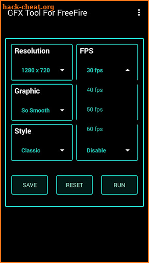 Fire GFX Tool : FPS Booster Free ( Lag Fixer ) screenshot