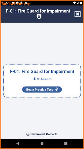 Fire Guard for Impairment F-01 screenshot