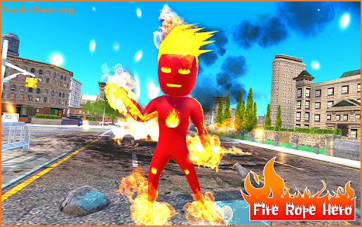Fire Hero Robot Gangster City screenshot