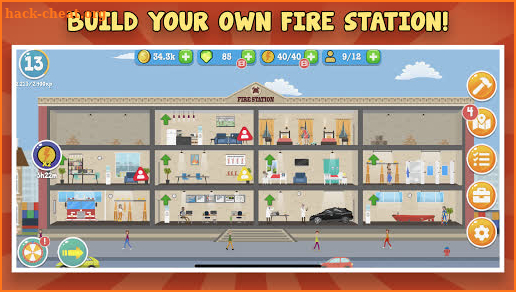Fire Inc: Classic fire station tycoon builder game screenshot