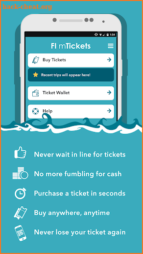 Fire Island mTickets screenshot