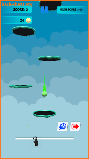 Fire Jump - Bounce Forever Game screenshot