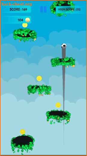 Fire Jump - Bounce Forever Game screenshot