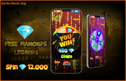 Fire Legends Arena Diamonds Wheel screenshot