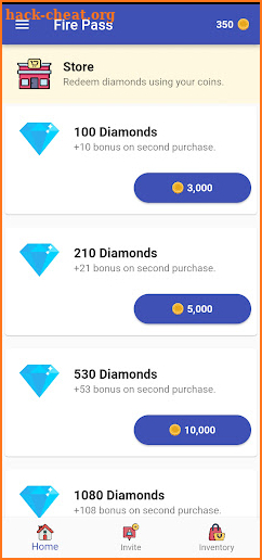 Fire Pass - Earn Diamonds screenshot