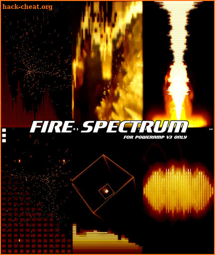 FIRE POWERAMP VISUALIZATION screenshot