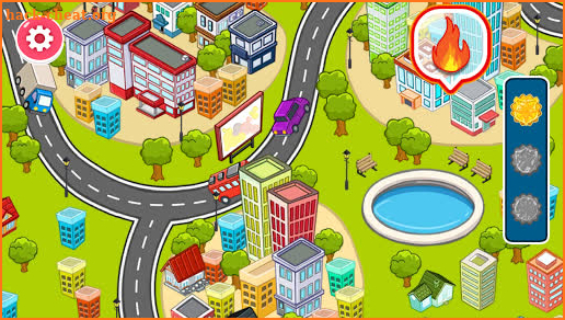 Fire Truck & Fire fighter Role Play(Game for Kids) screenshot