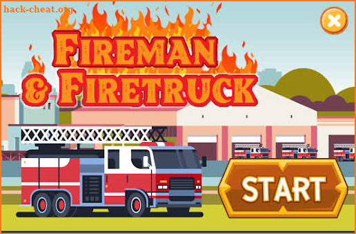 Fire Truck and Fire man Coloring book screenshot
