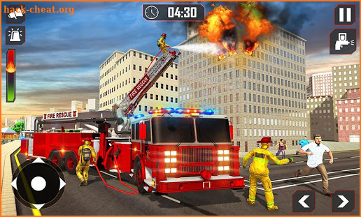 Fire Truck Driving Rescue 911 Fire Engine Games screenshot